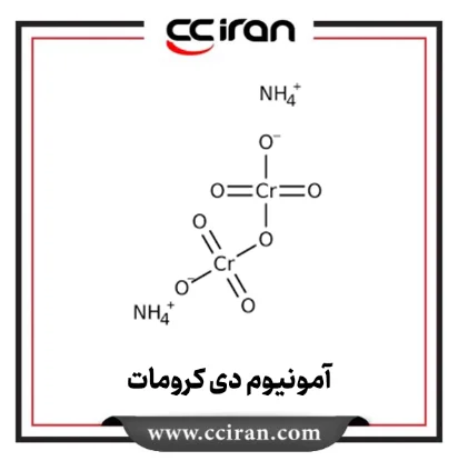 تصویر  آمونیوم دی کرومات