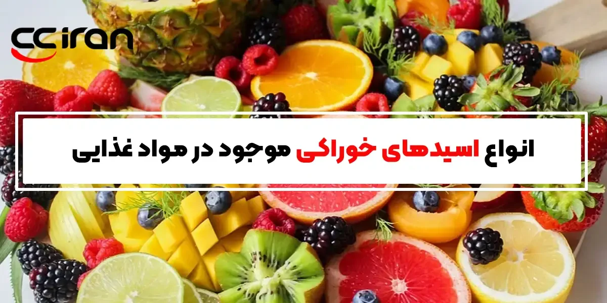 انواع اسیدهای خوراکی موجود در مواد غذایی