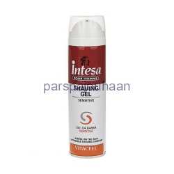 ژل اصلاح مردانه اینتسا مدل Vitacell حجم 200 میلی لیتر