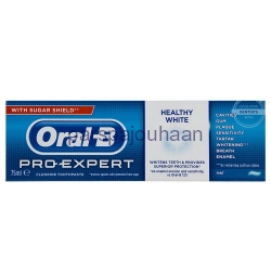 خمیر دندان سفید کننده اورال-بی مدل Pro Expert Healthy White حجم 75 میلی لیتر خمیر دندان سفید کننده اورال-بی مدل Pro Expert Healthy White حجم 75 میلی لیتر
