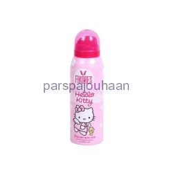 اسپری کودک فیکورس مدل HELLO KITTY حجم 125 میلی لیتر